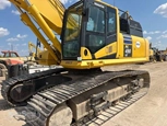 Used Komatsu Excavator in yard